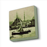 Eminönü Yeni Camii (Fotoğraf, 1934)  Baskılı Doğaltaş  Magnet(KRT-041)