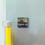 Ayasofya Camii Baskılı Doğaltaş  Magnet(KRT-007)