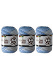 3 Adet Favori Batik El Örgü İpi 100 gr. 924