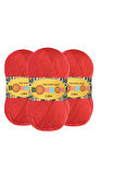 Bonbon Lüks Örgü İpi Patiklik İp 98273 3 Adet