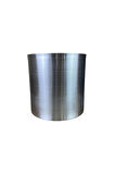 Metalik Galvaniz Saksı 35x35 Paslanmaz