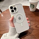 İphone 13 Pro Uyumlu Kamera Yükseltili Kaliteli Malzemeli Tam Korumalı Magsafe Kılıf