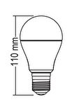 Led Ampul Beyaz Renk 9 Watt Tasarruflu 1 Adet