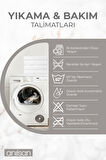 2'li Gri Greek Banyo Havlusu - 70x140 Cm, 490 Gr, %100pamuk, Spa Ve Otel Havlusu