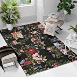 Kaymaz Taban Yıkanabilir Halı – Mutfak, Salon, Yatak Odası için Modern Dijital Baskı Halı