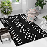 Kaymaz Taban Yıkanabilir Halı – Mutfak, Salon, Yatak Odası için Modern Dijital Baskı Halı