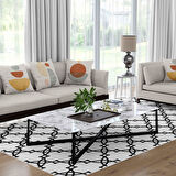 Kaymaz Taban Yıkanabilir Halı – Mutfak, Salon, Yatak Odası için Modern Dijital Baskı Halı