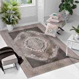 Kaymaz Taban Yıkanabilir Halı – Mutfak, Salon, Yatak Odası için Modern Dijital Baskı Halı