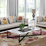 Kaymaz Taban Yıkanabilir Halı – Mutfak, Salon, Yatak Odası için Modern Dijital Baskı Halı