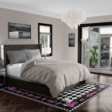 Kaymaz Taban Yıkanabilir Halı – Mutfak, Salon, Yatak Odası için Modern Dijital Baskı Halı