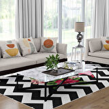 Kaymaz Taban Yıkanabilir Halı – Mutfak, Salon, Yatak Odası için Modern Dijital Baskı Halı