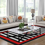 Kaymaz Taban Yıkanabilir Halı – Mutfak, Salon, Yatak Odası için Modern Dijital Baskı Halı