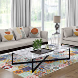 Kaymaz Taban Yıkanabilir Halı – Mutfak, Salon, Yatak Odası için Modern Dijital Baskı Halı