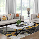 Kaymaz Taban Yıkanabilir Halı – Mutfak, Salon, Yatak Odası için Modern Dijital Baskı Halı