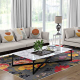 Kaymaz Taban Yıkanabilir Halı – Mutfak, Salon, Yatak Odası için Modern Dijital Baskı Halı