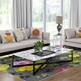 Kaymaz Taban Yıkanabilir Halı – Mutfak, Salon, Yatak Odası için Modern Dijital Baskı Halı