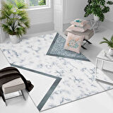 Kaymaz Taban Yıkanabilir Halı – Mutfak, Salon, Yatak Odası için Modern Dijital Baskı Halı