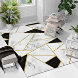 Kaymaz Taban Yıkanabilir Halı – Mutfak, Salon, Yatak Odası için Modern Dijital Baskı Halı