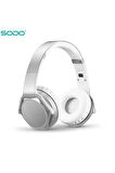 MH3 kablosuz kulaklık katlanabilir Bluetooth uyumlu SODO 5.0 Stereo kulaklık mikrofonlu