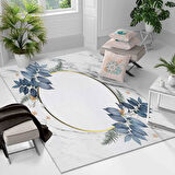 Kaymaz Taban Yıkanabilir Halı – Mutfak, Salon, Yatak Odası için Modern Dijital Baskı Halı