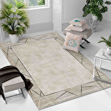 Kaymaz Taban Yıkanabilir Halı – Mutfak, Salon, Yatak Odası için Modern Dijital Baskı Halı