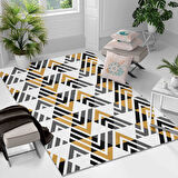 Kaymaz Taban Yıkanabilir Halı – Mutfak, Salon, Yatak Odası için Modern Dijital Baskı Halı