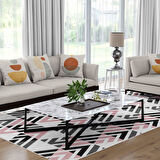 Kaymaz Taban Yıkanabilir Halı – Mutfak, Salon, Yatak Odası için Modern Dijital Baskı Halı