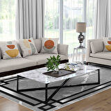 Kaymaz Taban Yıkanabilir Halı – Mutfak, Salon, Yatak Odası için Modern Dijital Baskı Halı