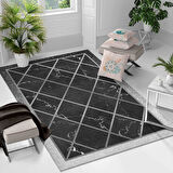 Kaymaz Taban Yıkanabilir Halı – Mutfak, Salon, Yatak Odası için Modern Dijital Baskı Halı