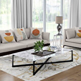 Kaymaz Taban Yıkanabilir Halı – Mutfak, Salon, Yatak Odası için Modern Dijital Baskı Halı