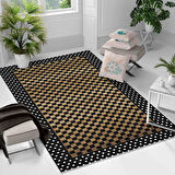 Kaymaz Taban Yıkanabilir Halı – Mutfak, Salon, Yatak Odası için Modern Dijital Baskı Halı