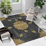 Kaymaz Taban Yıkanabilir Halı – Mutfak, Salon, Yatak Odası için Modern Dijital Baskı Halı