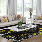 Kaymaz Taban Yıkanabilir Halı – Mutfak, Salon, Yatak Odası için Modern Dijital Baskı Halı