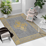 Kaymaz Taban Yıkanabilir Halı – Mutfak, Salon, Yatak Odası için Modern Dijital Baskı Halı