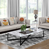 Kaymaz Taban Yıkanabilir Halı – Mutfak, Salon, Yatak Odası için Modern Dijital Baskı Halı