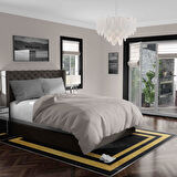 Kaymaz Taban Yıkanabilir Halı – Mutfak, Salon, Yatak Odası için Modern Dijital Baskı Halı (SLNHAL166)