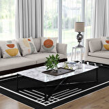 Kaymaz Taban Yıkanabilir Halı – Mutfak, Salon, Yatak Odası için Modern Dijital Baskı Halı