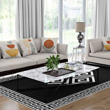 Kaymaz Taban Yıkanabilir Halı – Mutfak, Salon, Yatak Odası için Modern Dijital Baskı Halı