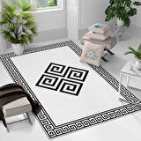 Kaymaz Taban Yıkanabilir Halı – Mutfak, Salon, Yatak Odası için Modern Dijital Baskı Halı