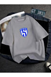 OVERSIZE AL HILAL BASKILI UNISEX TİSORT  BASKILI
