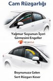 Togg T10X Tüm Yıllar Suv Kasalara Uyumlu 4lü Cam Rüzgarlığı
