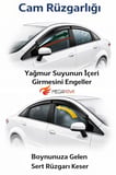 Honda Jazz 2012-2014 HB Kasalara Uyumlu 4lü Cam Rüzgarlığı