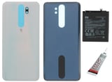 REDMİ NOTE 8 PRO ARKA BATARYA KAPAĞI ,BATARYA VE B
