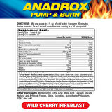 MHP Anadrox Pump Preworkout &Fat burner(Arginine+Nac+Nadh+Citrulline malate+Green Tea+Guarana+)