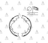 Maher 00071 Fren Balata Besta E-2200 Ceres 2.4 Pregio Pabuç Arka 0K72A2638Z