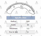 Maher 102 Fren Balata Canter 449 Pabuc On