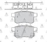 Maher 00241 Fren Balata Accord 08-15 Disk Arka 43022TA0A00