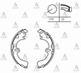 Maher 00250 Fren Balata Corolla 88-02 AE92-AE100-AE101-AE111 Pabuç Arka 449512210
