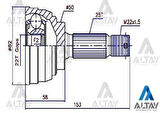 Maher 01724 Aks Kafası Diş Accent 95-06 Getz 03-06 ABS'li 29 Diş Benzinli 25X50X22 4950822A00