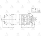 Maher 01830 Aks Kafası İç B-2500 Ranger Sol 28X36X42 6M343B414BA